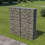 Voir la diapositive 1 : VIDAXL Mur a gabion avec couvercles Acier galvanise 100x20x100 cm