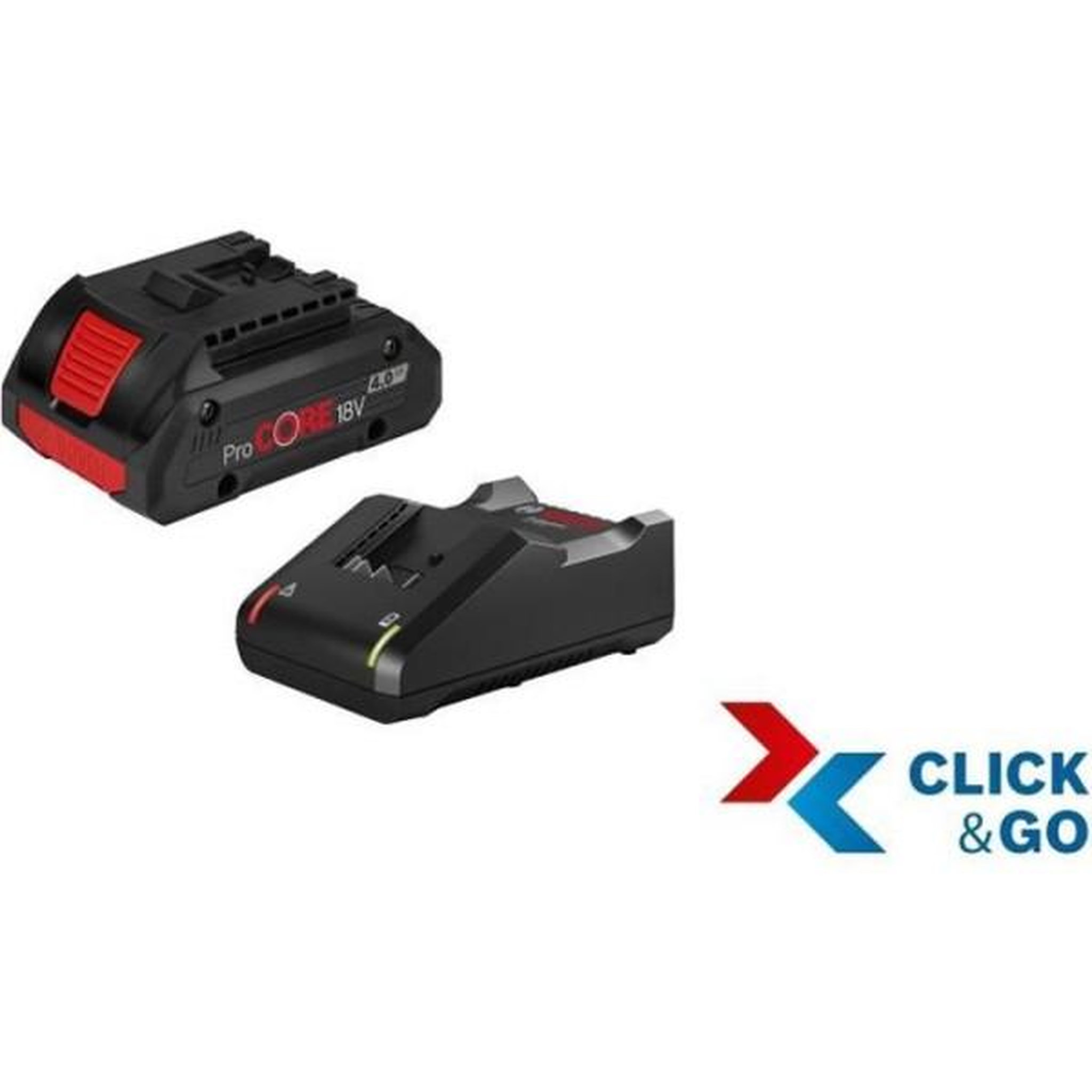 Bosch Professional Set batterie bosch professional procore 18v 4,0ah + chargeur gal 18v-40 - 1600a01u7u