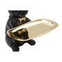 Voir la diapositive 5 : Paris Prix Vide-Poche Statuette  Bulldog  23cm Noir