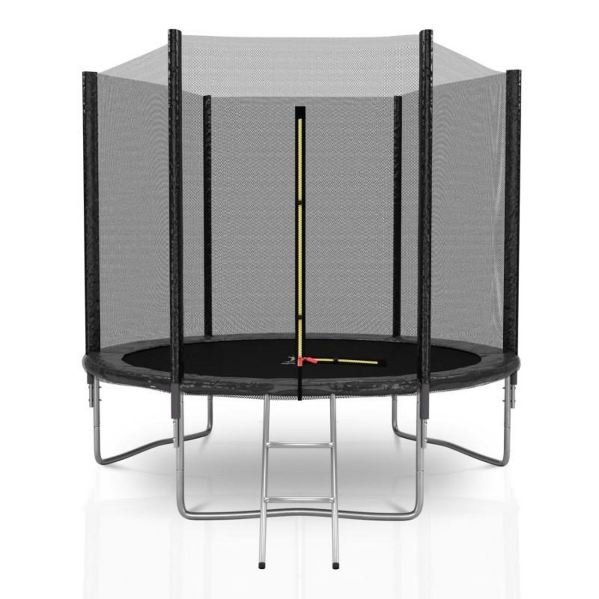 KAIA SPORTS Trampoline extérieur Deluxe 8Ft / ø244cm KAIA SPORTS Trampoline de jardin avec Filet, mousse de protection et échelle