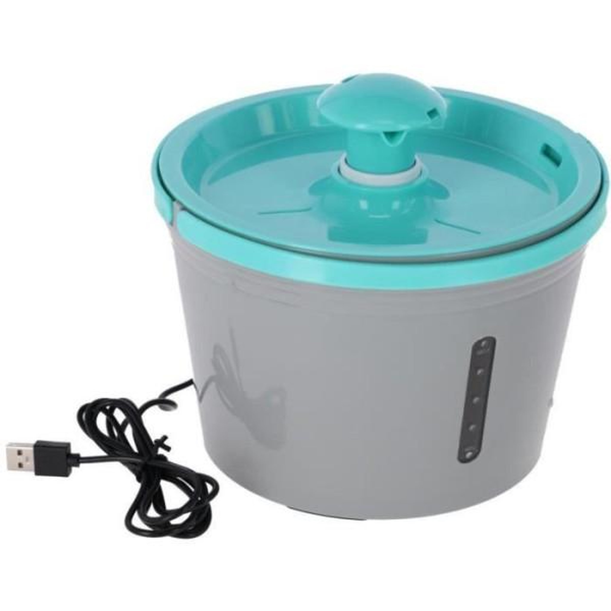 Voir la diapositive 2 : KERBL KERBL - Fontaine a eau -pour fontaine 80557 - 1,6 l - Gris/bleu