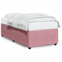 Voir la diapositive 2 : VIDAXL Cadre de lit sans matelas rose 100x200 cm velours