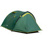 Voir la diapositive 4 : OUTSUNNY Tente de camping 2-3 personnes montage facile 2 portes fenêtres dim. 3,25L x 1,83l x 1,3H m fibre verre polyester PE vert