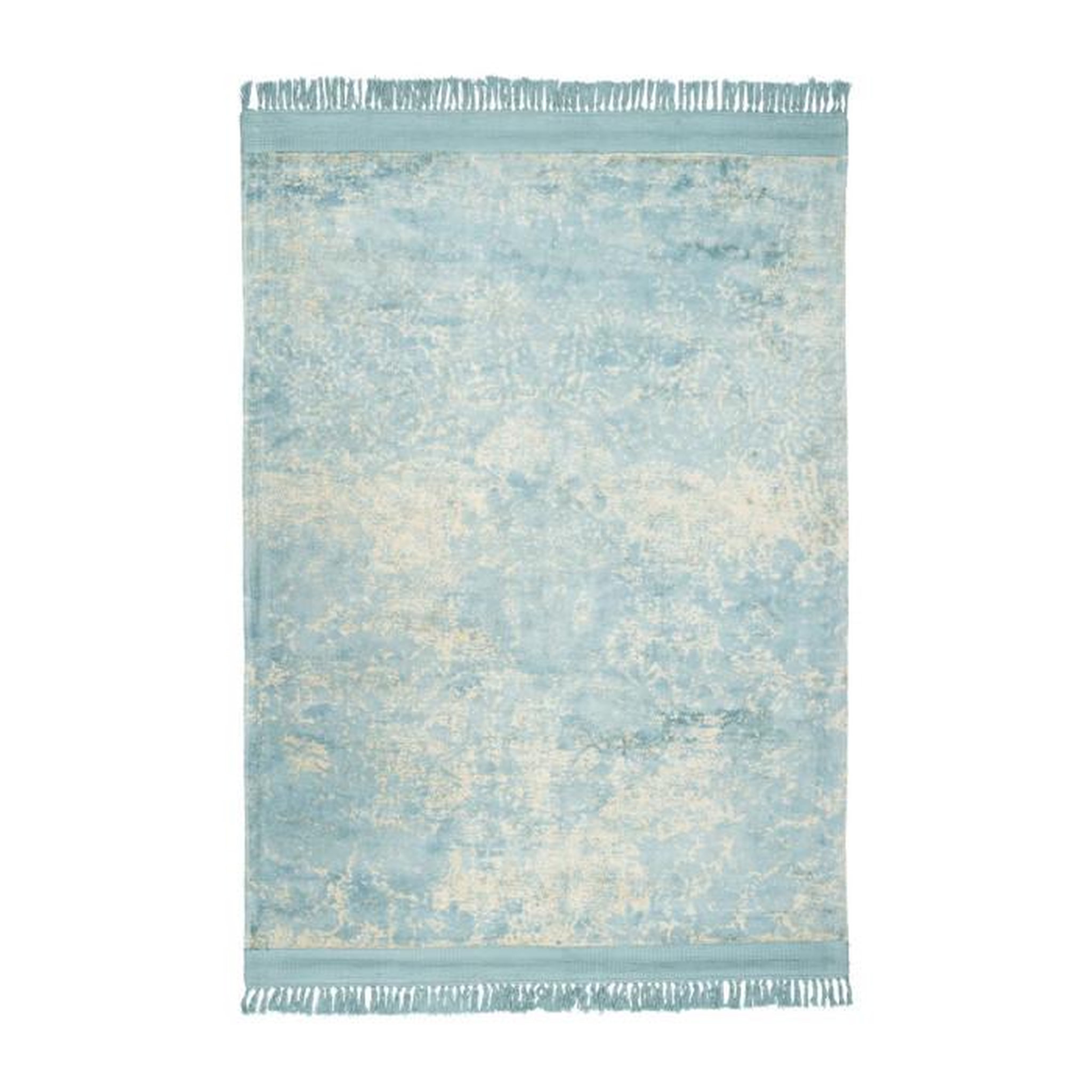 Paris Prix Tapis Tissé à la Main Imprimé  Dolce Vita  Bleu. Coloris disponibles : Bleu