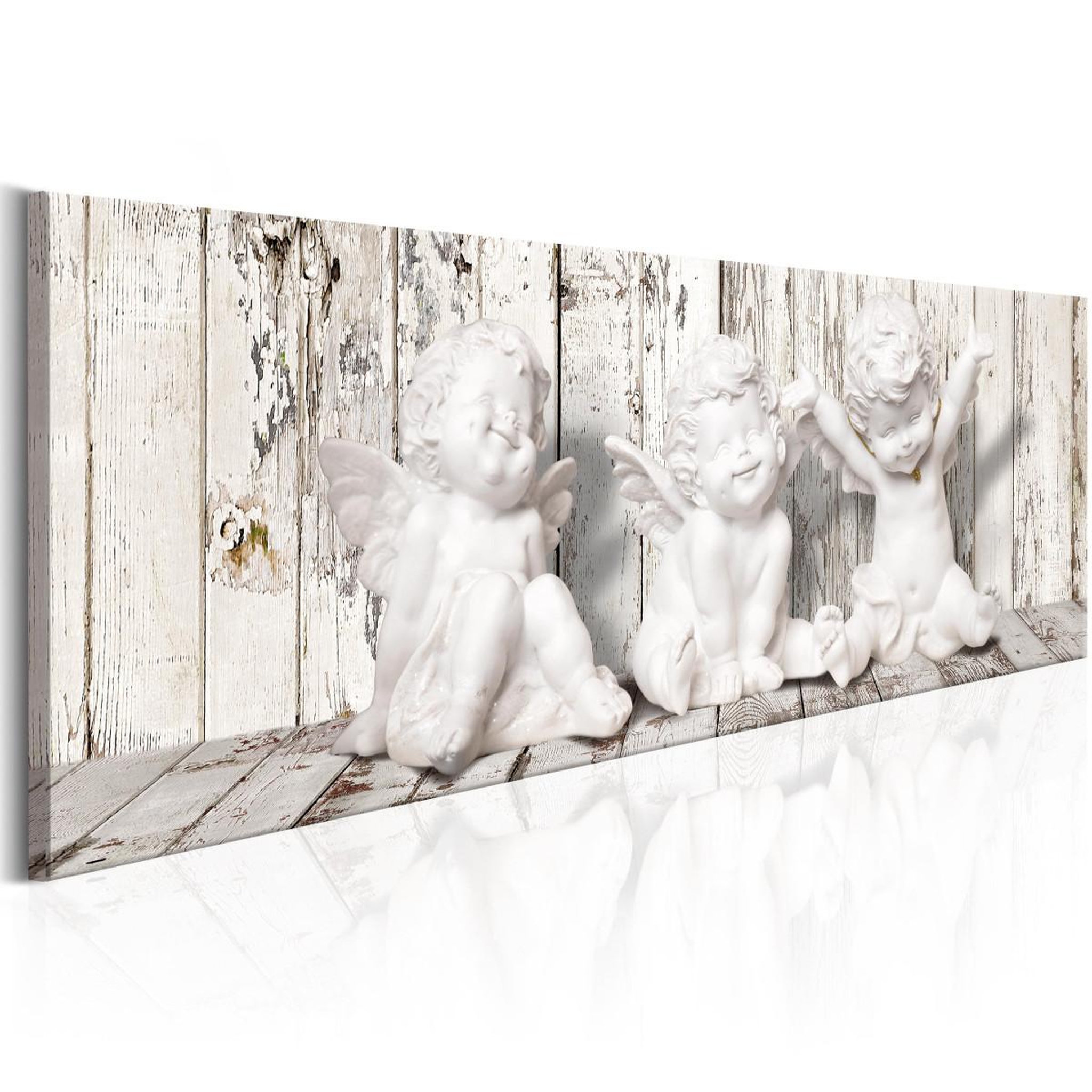 Voir la diapositive 1 : Paris Prix Tableau imprimé  anges riants