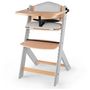 Voir la diapositive 1 : KINDERKRAFT Chaise haute 3en1 Enock avec coussin