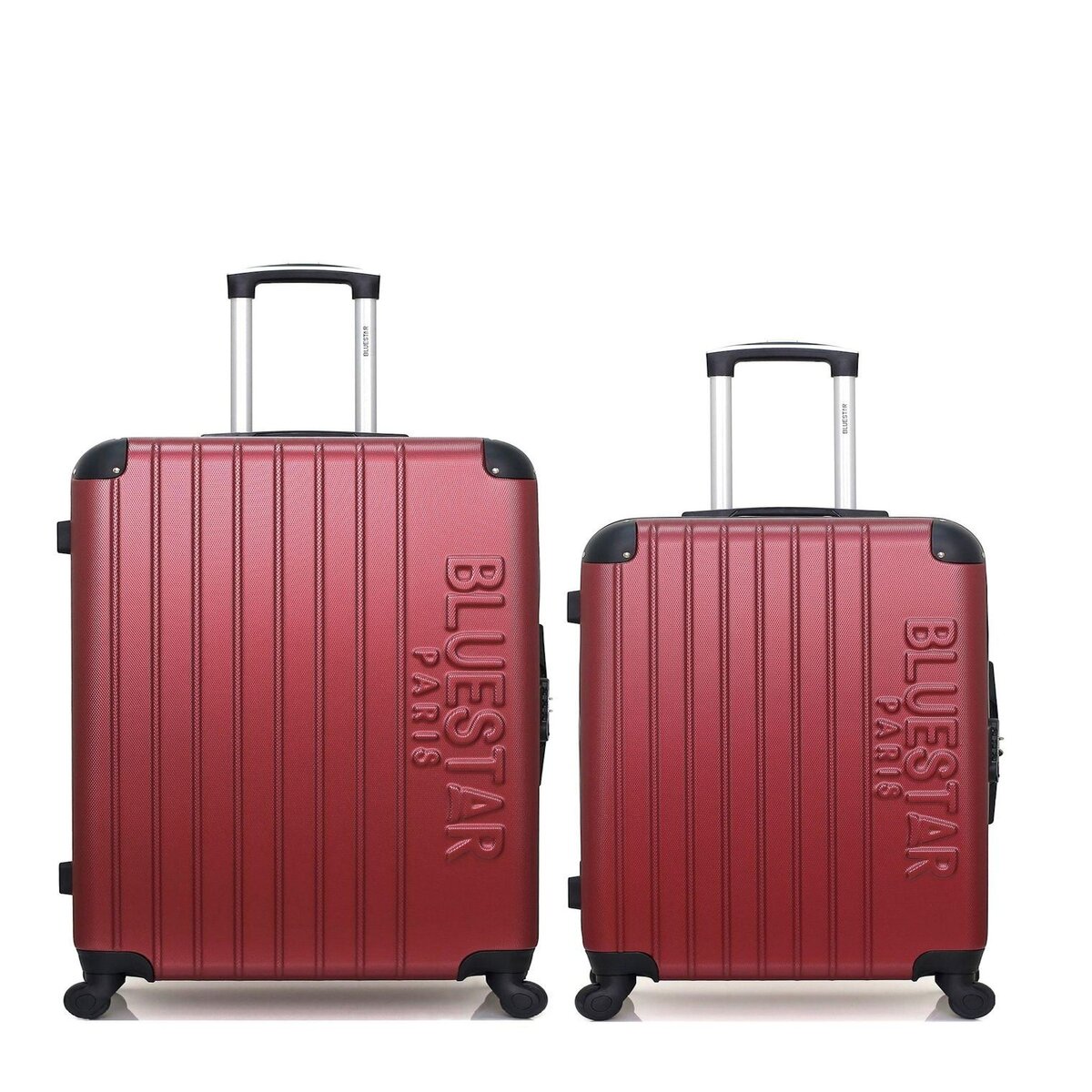BLUESTAR BLUESTAR - Lot de 2 - Valise grand format et valise weekend BUCAREST