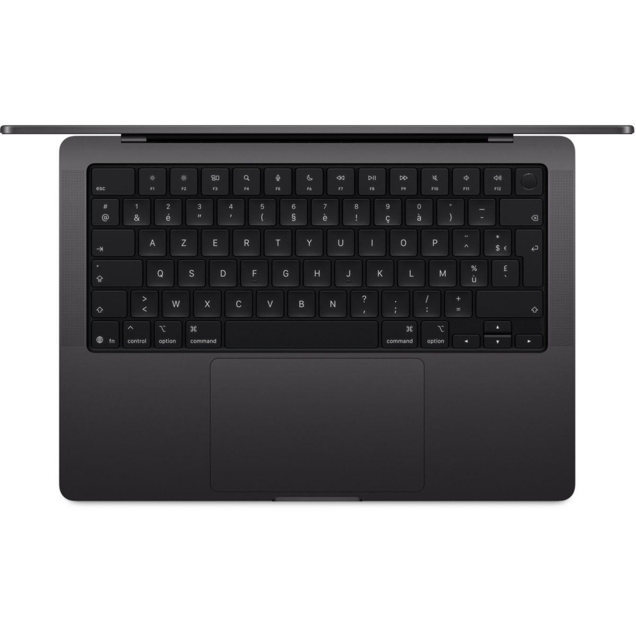 Voir la diapositive 2 : APPLE Ordinateur apple pro 14  puce m5 cpu 10 / gpu 10 coeurs mémoire ram 32go stockage 1to ssd xdr noir sidéral