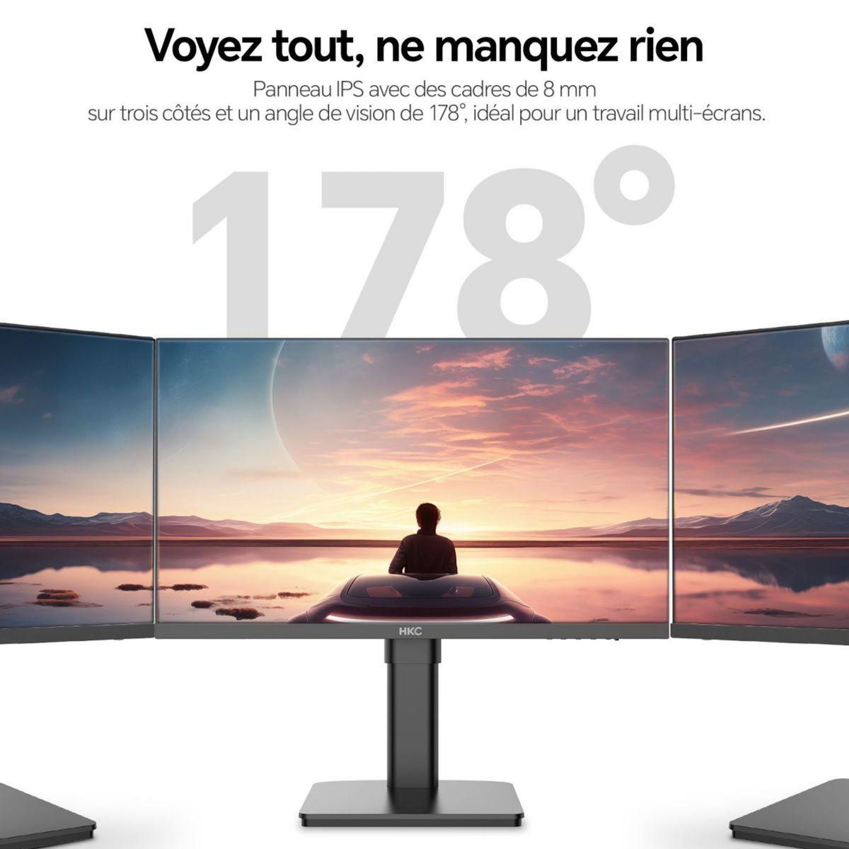 HKC Ecran PC 4K T2752U IPS