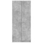Voir la diapositive 5 : VIDAXL Garde-robe Gris beton 80x52x180 cm Bois d'ingenierie