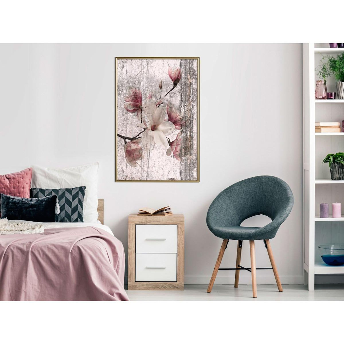 Paris Prix Affiche Murale Encadrée  Queen of Spring Flowers I
