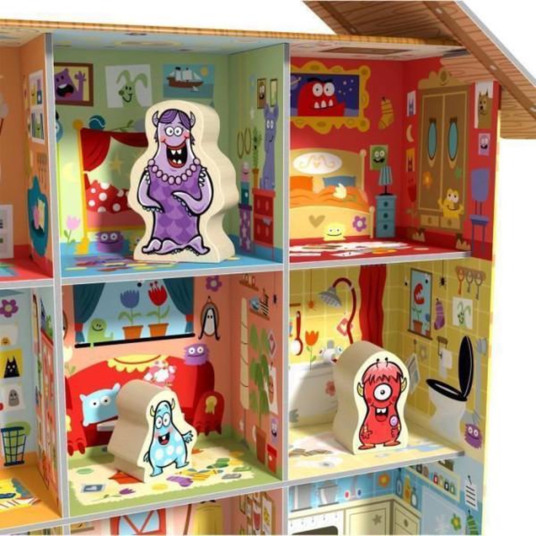 Voir la diapositive 4 : Haba Haba - logic! Games où se cache wanda - jeu de logique - jeux de société enfant 4 ans et +