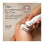 Voir la diapositive 5 : BRAUN Épilateur électrique - BRAUN - Silk-épil 9 Flex - Épilation Facile - 9-041 3D - Blanc / Doré