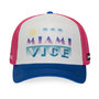 Voir la diapositive 2 : CAPSLAB Casquette trucker mousse avec filet Miami Vice Cops