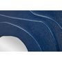 Voir la diapositive 3 : Paris Prix Miroir Mural Design  Dalia  97cm Bleu