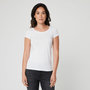 Voir la diapositive 1 : INEXTENSO T-shirt manches courtes blanc femme