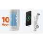 Voir la diapositive 2 : INSTA360 Stabilisateur Flow 2 Standard Bundle Summit White