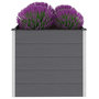 Voir la diapositive 2 : VIDAXL Lit sureleve de jardin WPC 100x100x91 cm Gris