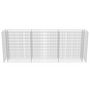 Voir la diapositive 5 : VIDAXL Lit sureleve a gabion Acier galvanise 270x50x100 cm