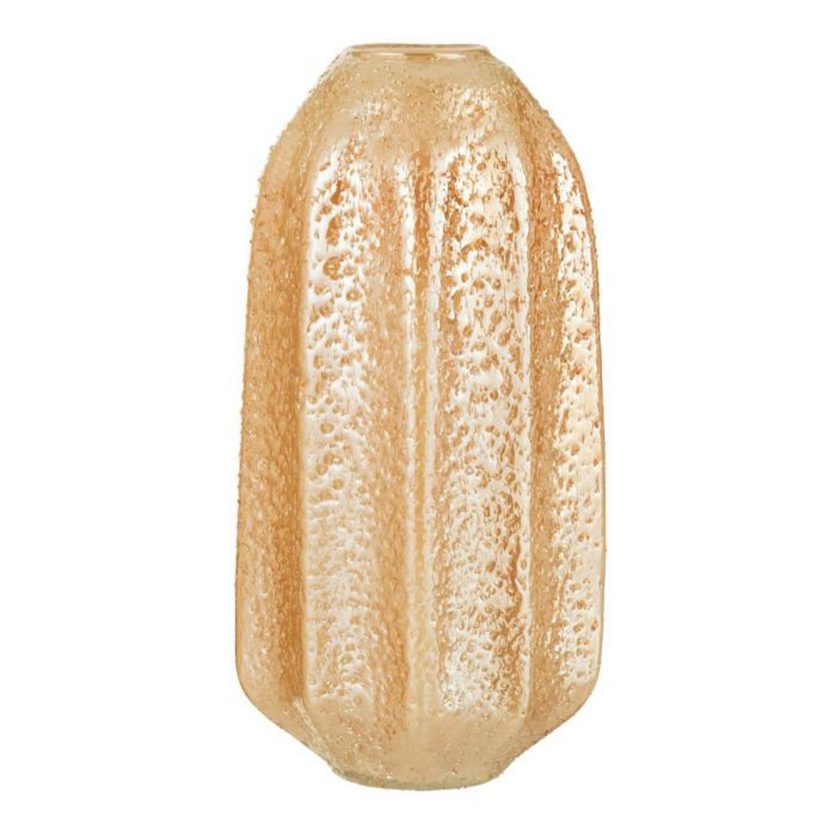 Paris Prix Vase Design en Verre  Corail  35cm Orange