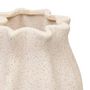 Voir la diapositive 2 : ATMOSPHERA Vase Moucheté en Dolomite  Grigor  20cm Blanc