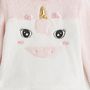 Voir la diapositive 2 : INEXTENSO Pyjama 2 pièces peluche licorne bébé fille