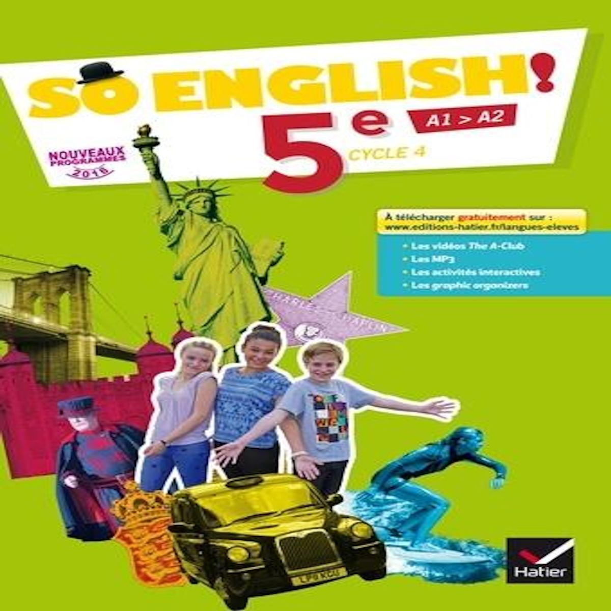 ANGLAIS 5E CYCLE 4 SO ENGLISH! EDITION 2017, Ledru-Germain Evelyne