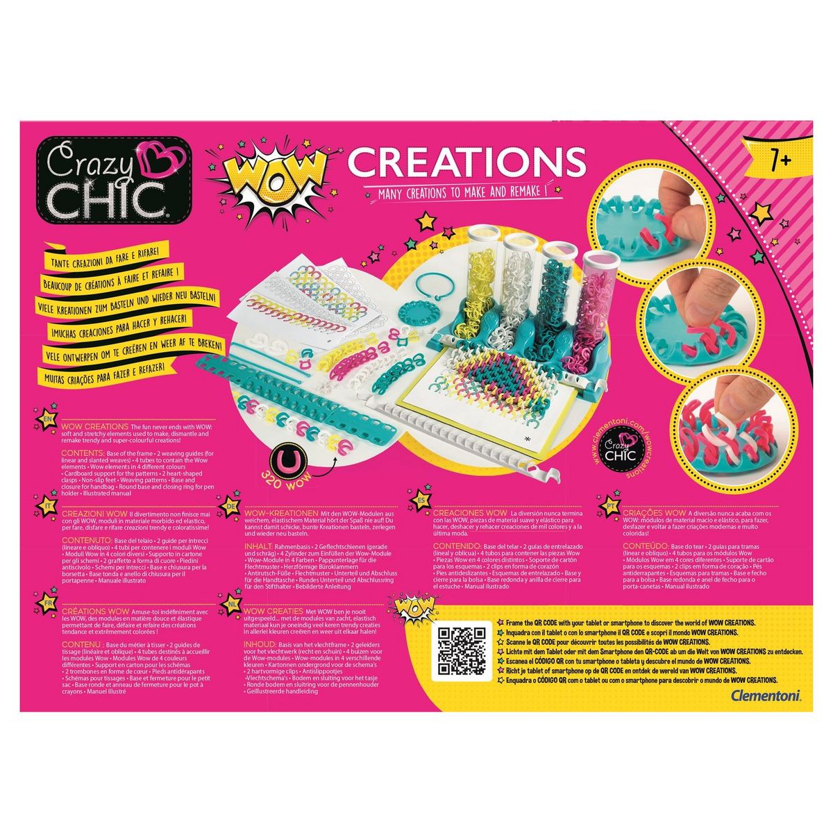 CLEMENTONI Coffret bracelets wow