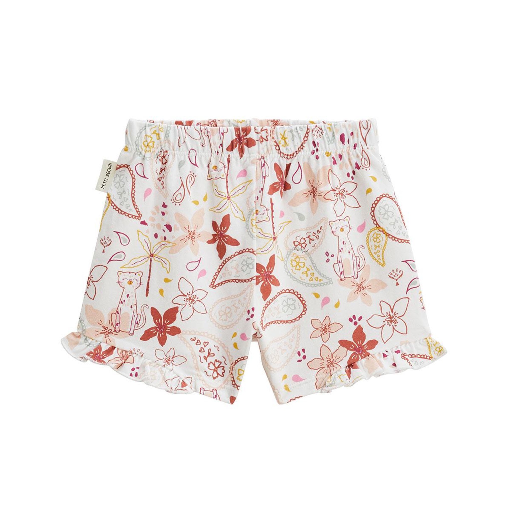 Voir la diapositive 3 : Petit Béguin Pyjama short enfant 2 pièces arizona