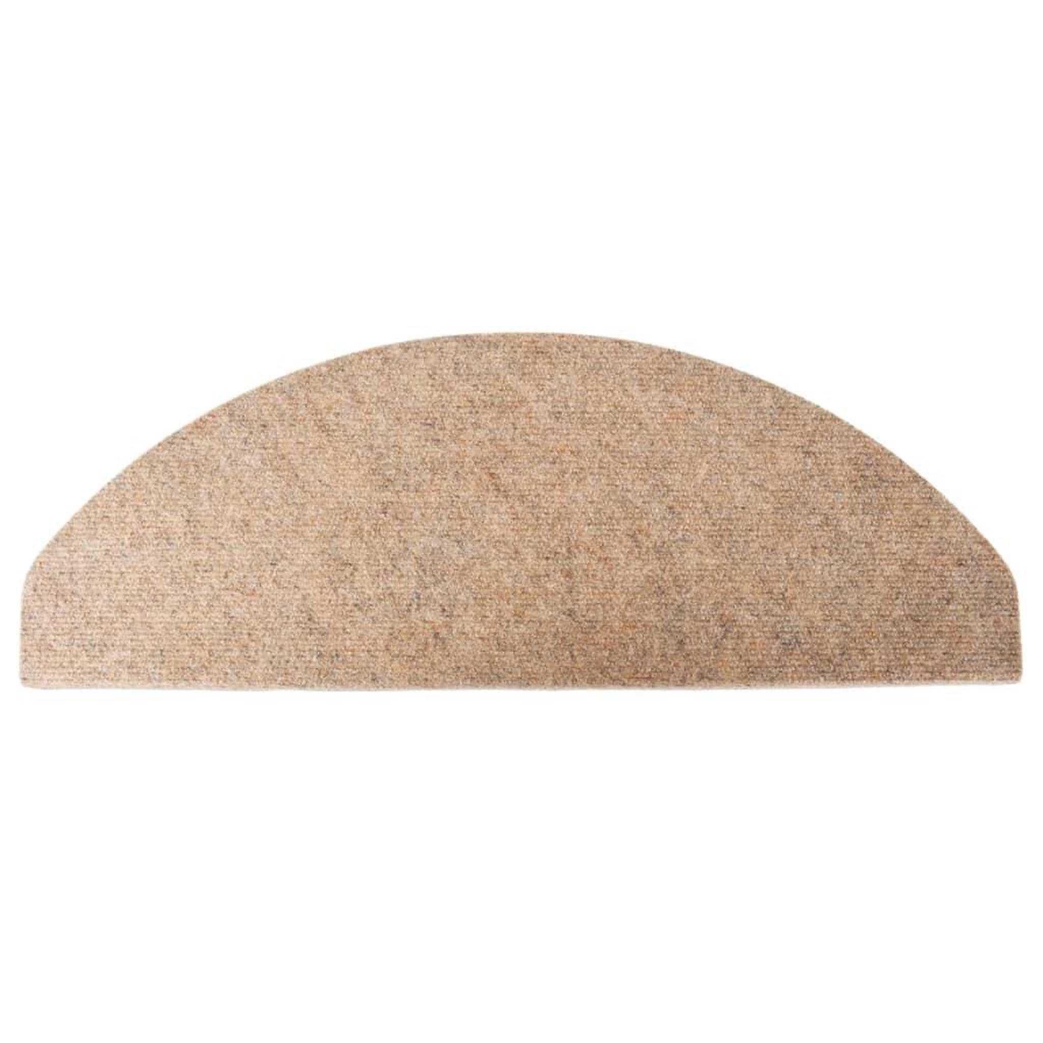 Voir la diapositive 5 : VIDAXL Tapis d'escalier autocollants 15 pcs 65x22,5x3,5 cm Beige