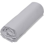 Home collection Drap housse 100% coton bio 57fils. Coloris disponibles : Rouge