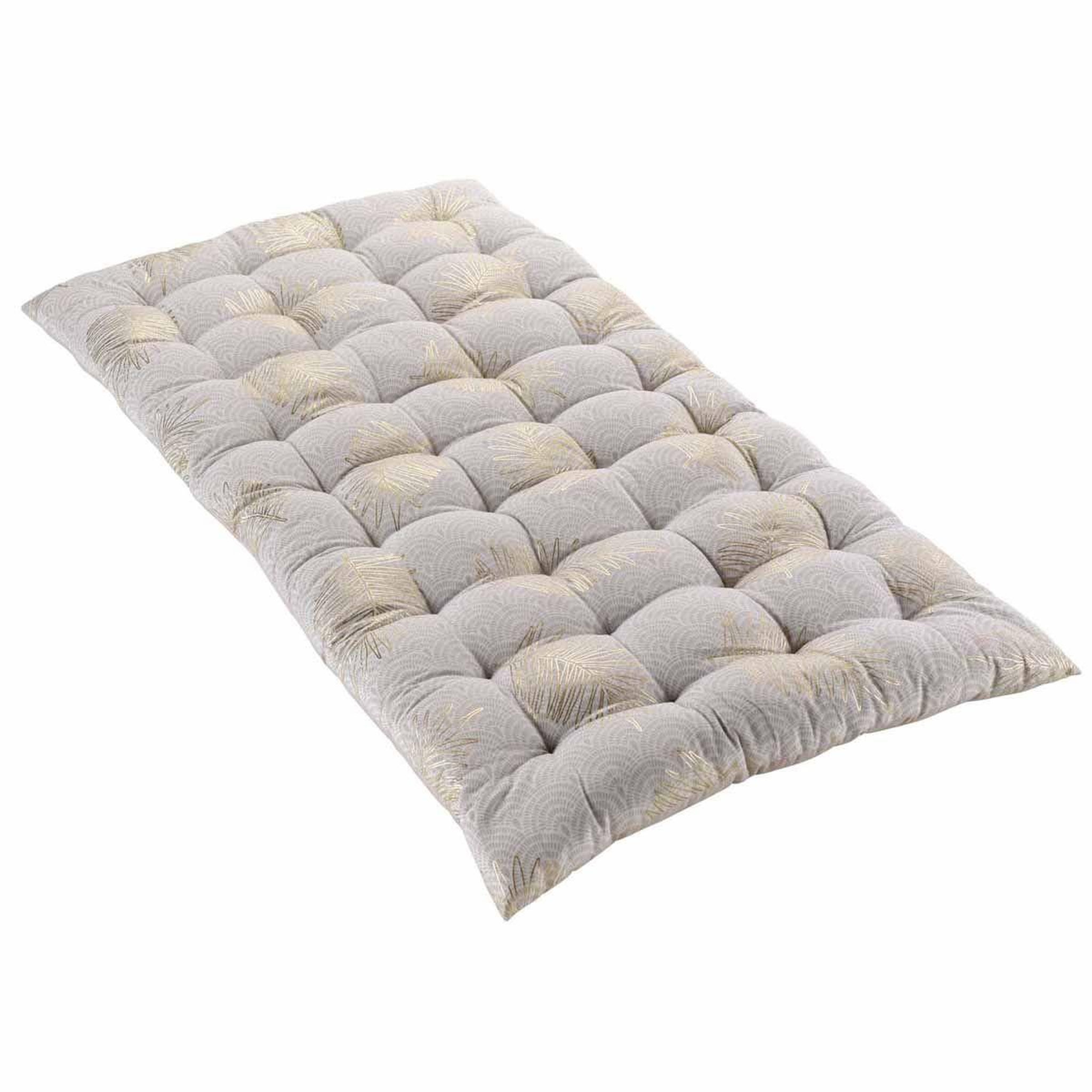 Voir la diapositive 1 : Douceur d'Intérieur Matelas de sol imprimé  sunny gold  60x120cm or