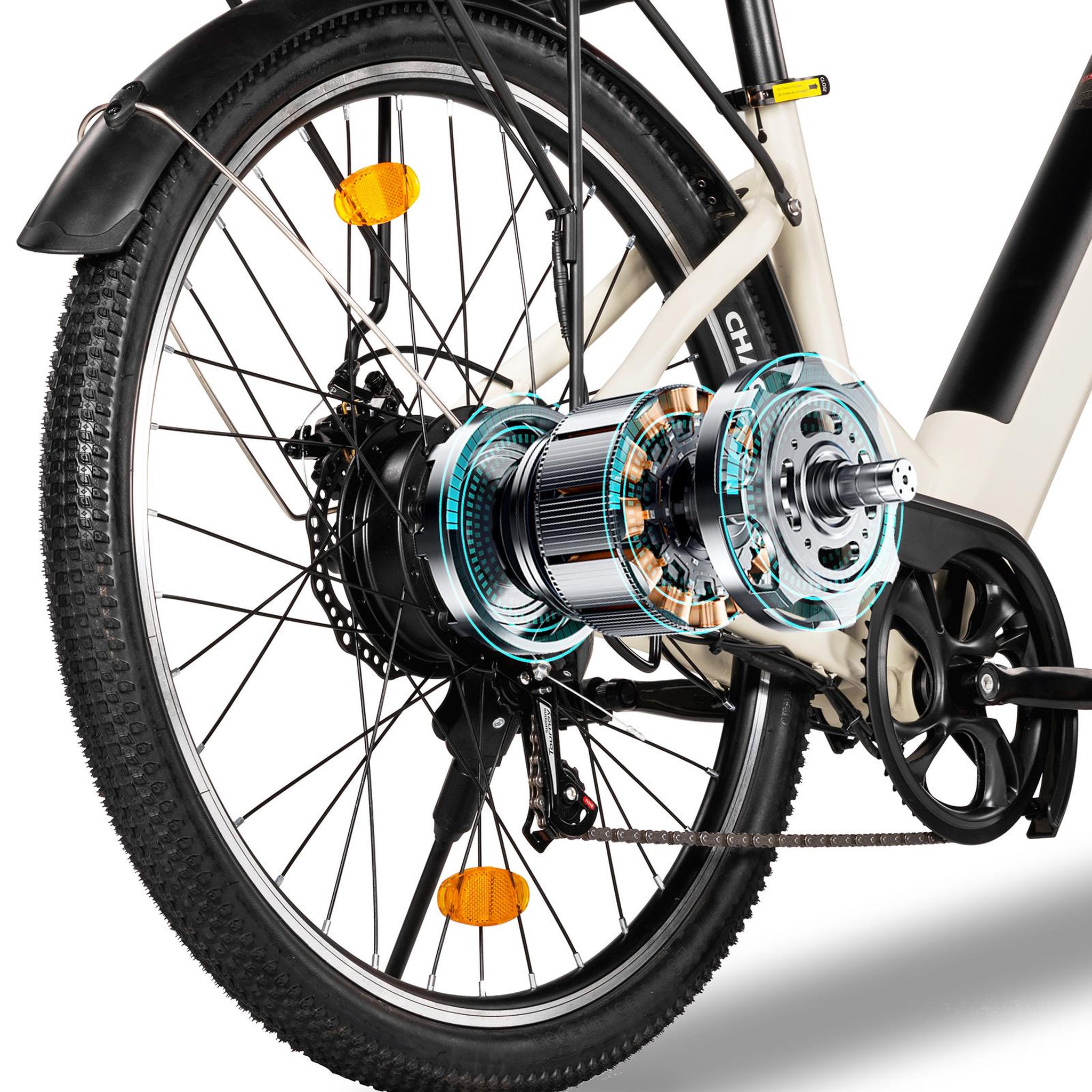 Voir la diapositive 5 : AVDL Vélo électrique de ville a32 26