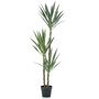 Voir la diapositive 2 : EMERALD Emerald Yucca artificiel 150 cm en pot