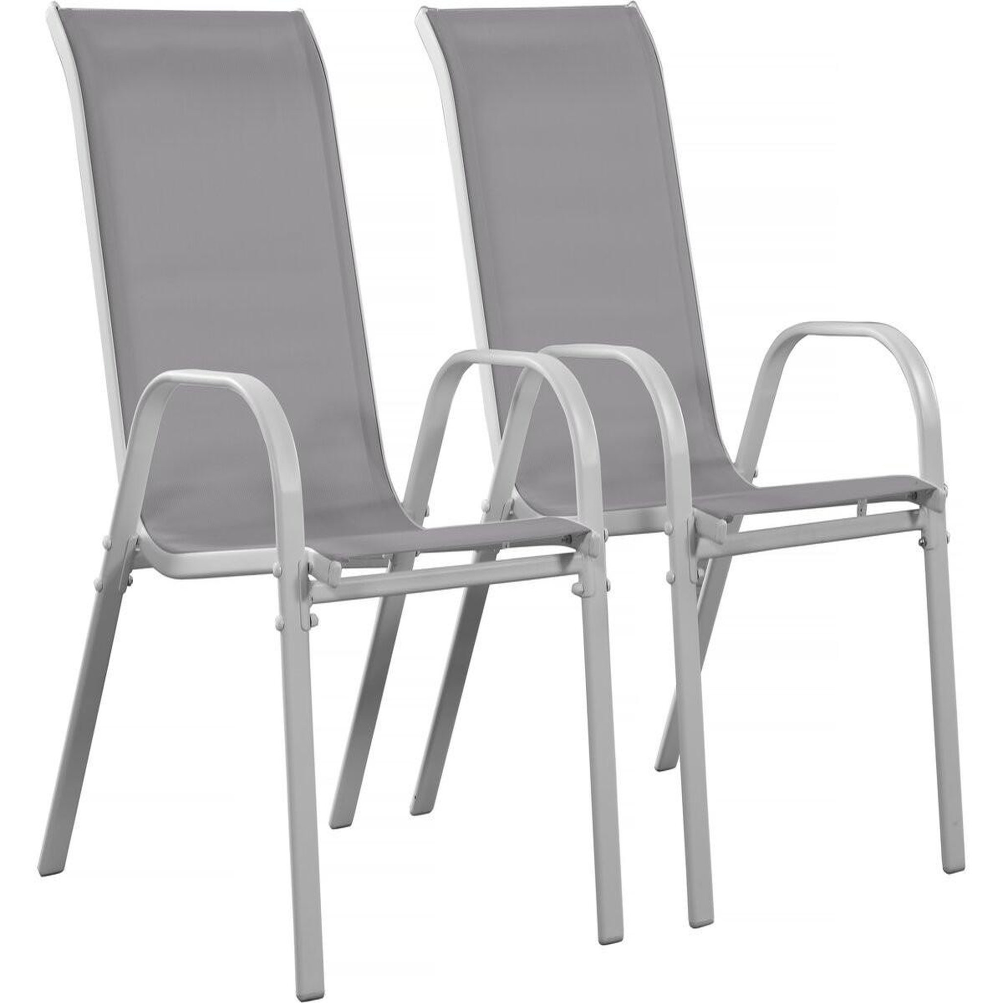 Habitat et Jardin Fauteuil jardin textilène  cordoba  - phoenix - ecru - lot de 2