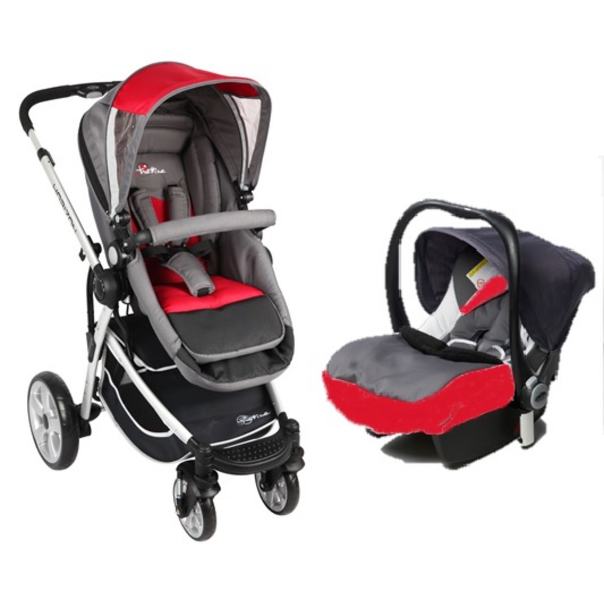 TROTTINE Poussette combiné duo 3 en 1 Horizon