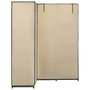 Voir la diapositive 3 : VIDAXL Garde-robe d'angle Creme 130 x 87 x 169 cm