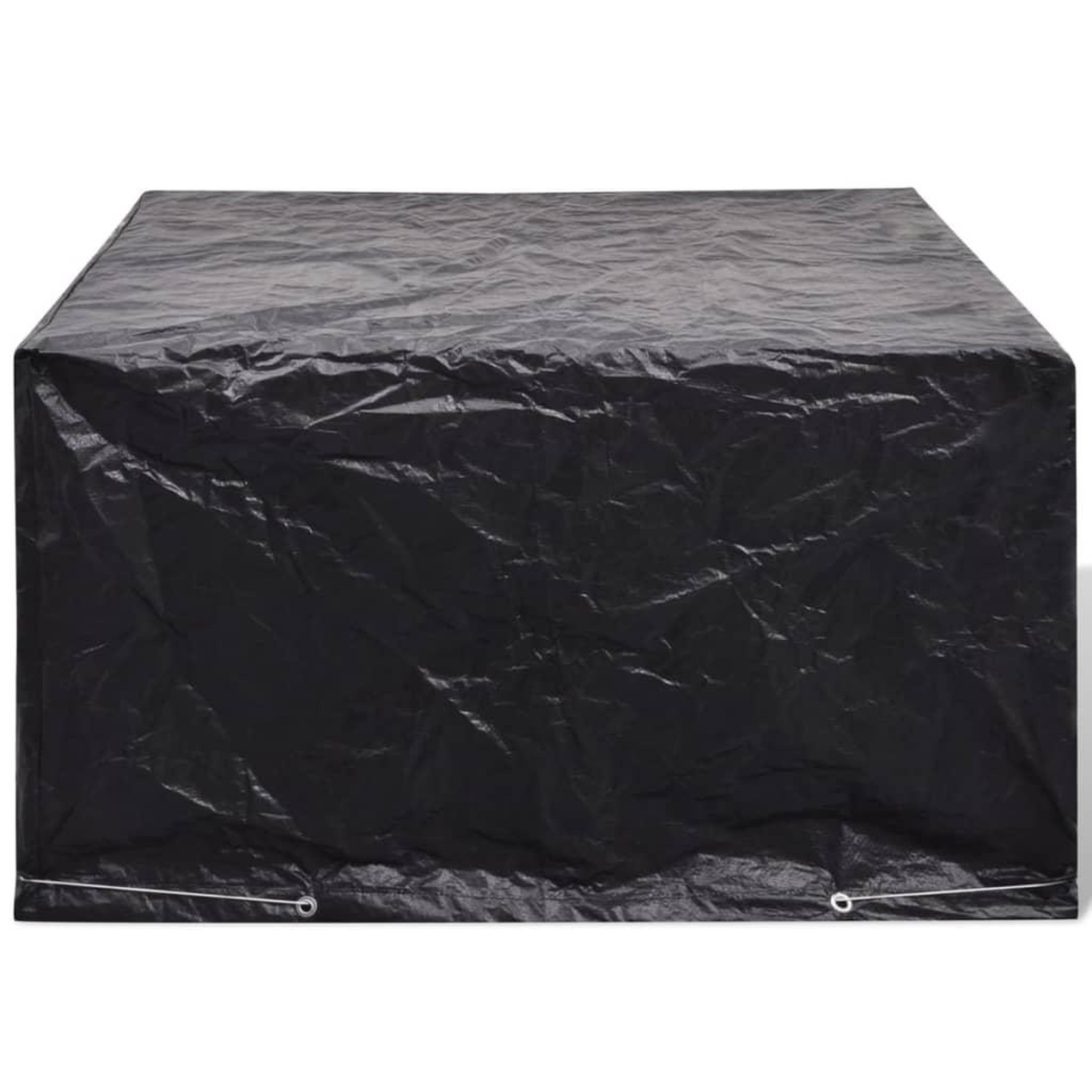 Voir la diapositive 3 : VIDAXL Housses de salon de jardin 2 pcs Rotin 8 œillets 172x113 cm