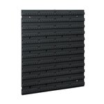 CENTRALE BRICO Panneau mural noir, l.45 x H.54 x P.2 cm