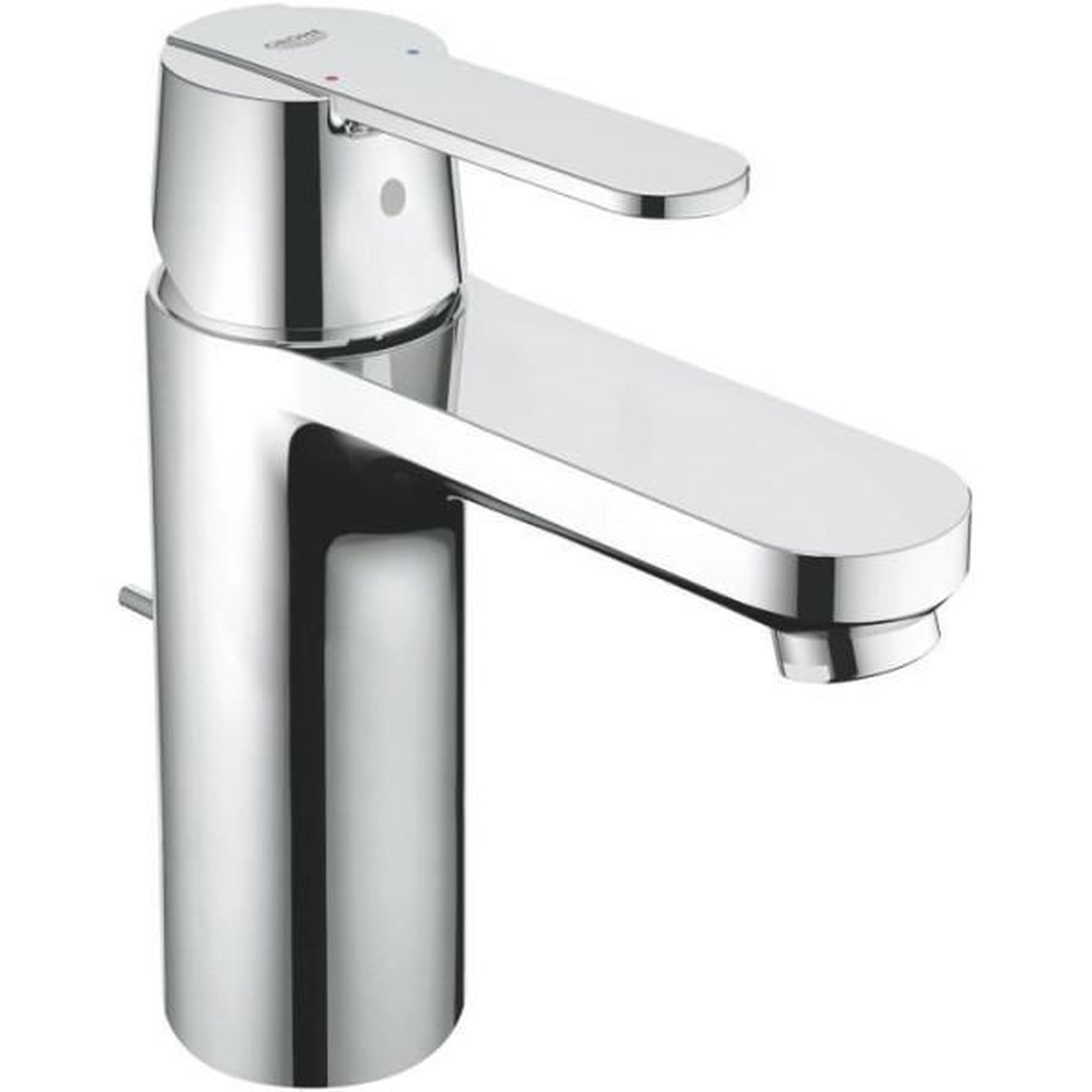 Grohe Grohe robinet de salle de bains lavabo get, tirette de vidage, bonde incluse, robinet mousseur économie d'eau, taille m, 234540