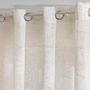 Voir la diapositive 2 : Paris Prix Rideau Voilage à Œillets  Marius  140x240cm Beige