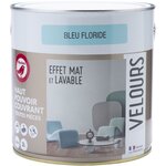 AUCHAN Mono couche velour 2 L bleu floride 