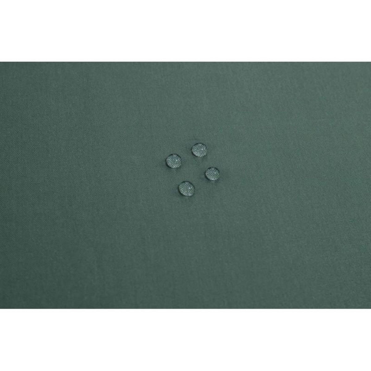 UNIVERS DECOR Nappe enduite avec traitement antitache Kaki carrée 180 x 180 cm