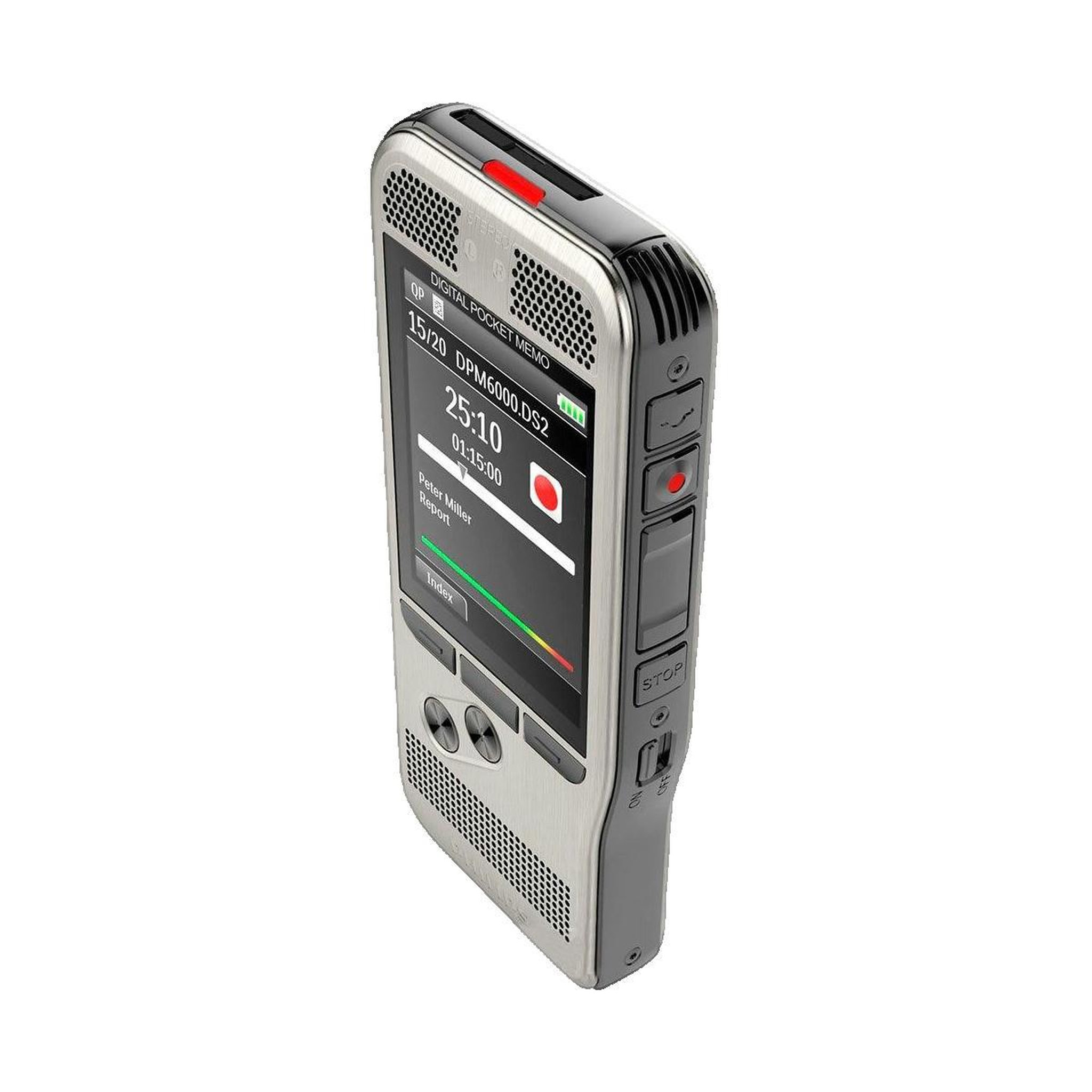 Voir la diapositive 2 : Philips Enregistreur vocal Philips DPM6700/03 stéréo