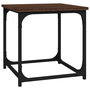 Voir la diapositive 2 : VIDAXL Table d'appoint Chene marron 40x40x40 cm Bois d'ingenierie