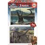 EDUCA Puzzles Jurassic World 2X100 pièces