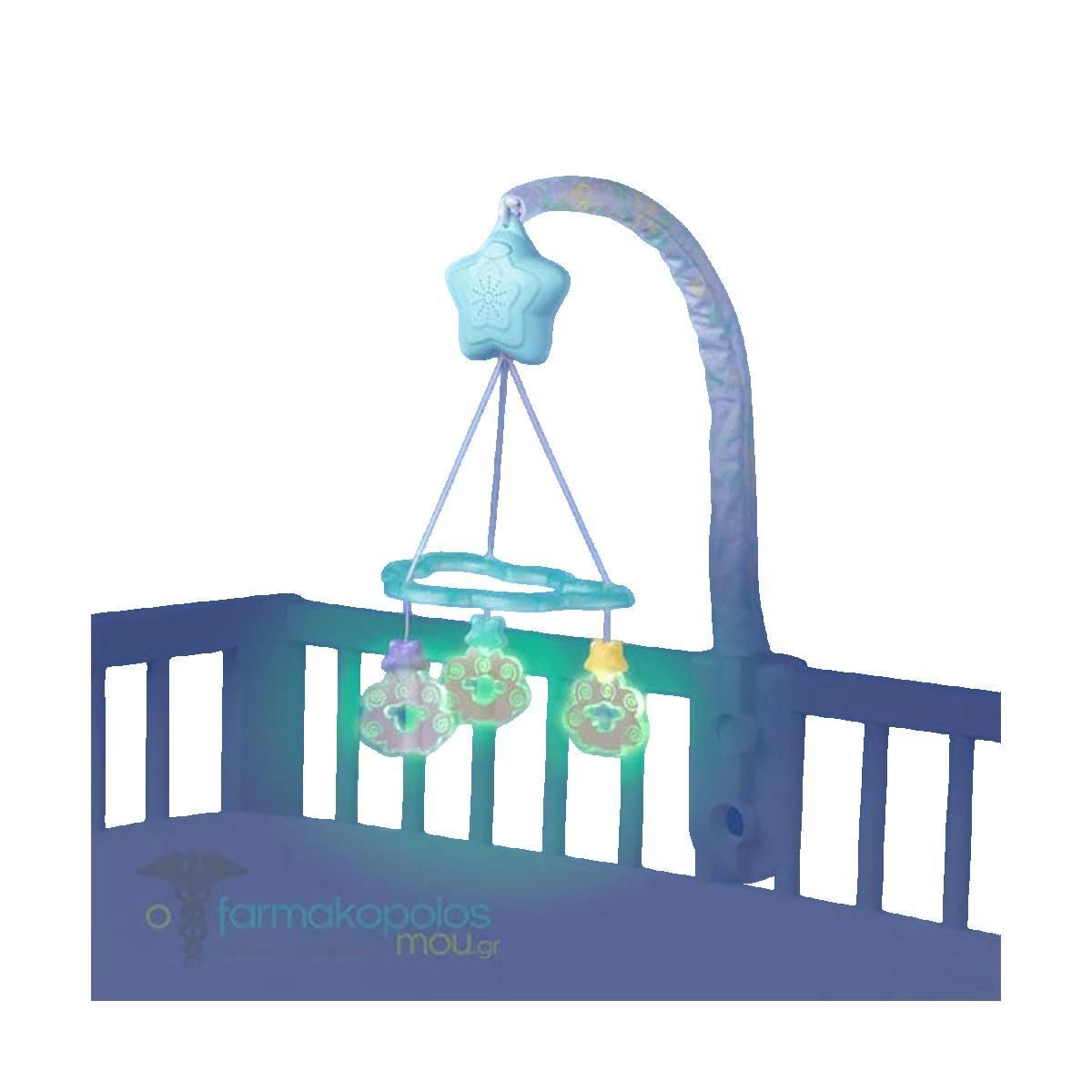 PLAYGRO Mobile musical Playgro formes de nuages et moutons