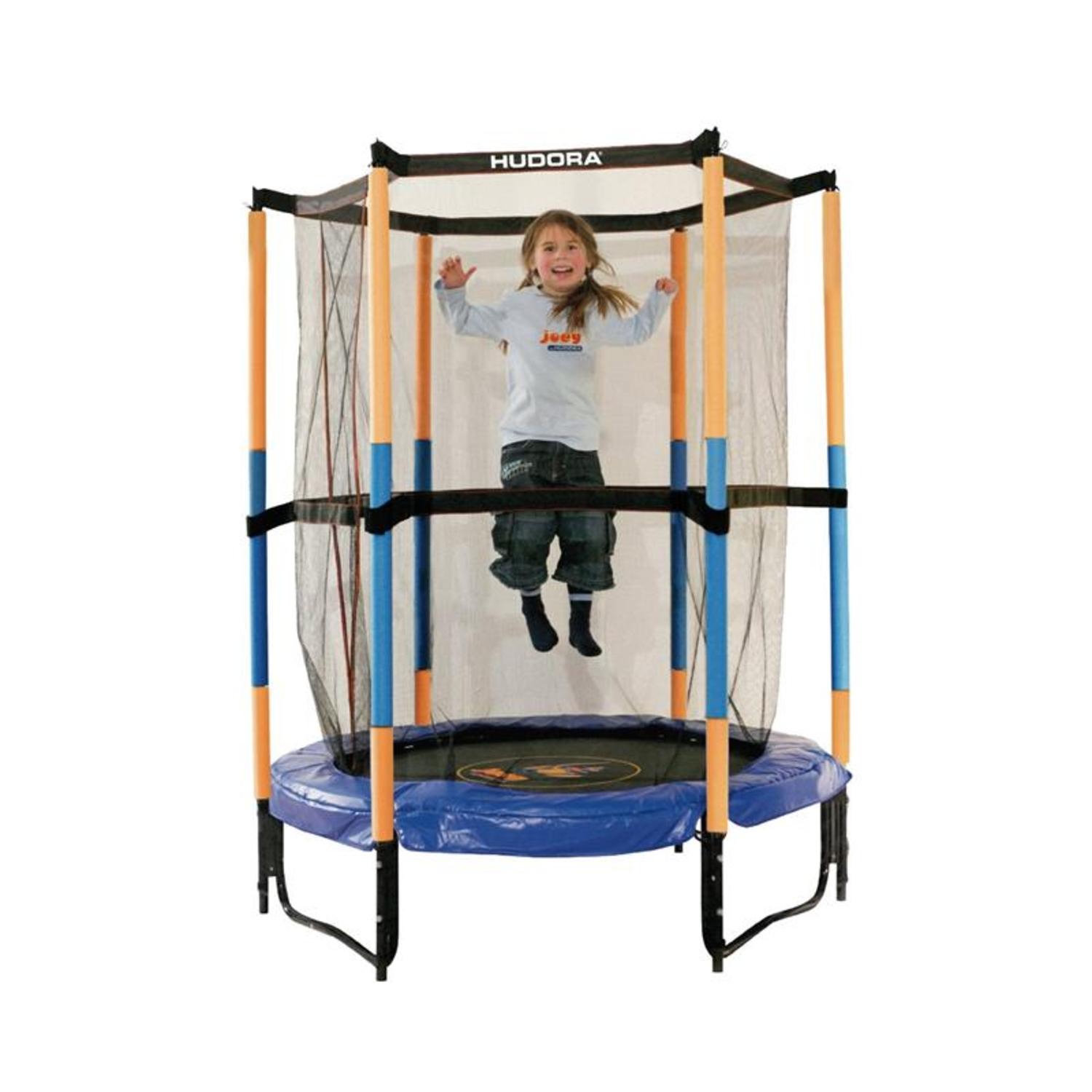 Hudora Jump 140 - Trampoline Avec Réseau De Sécurité