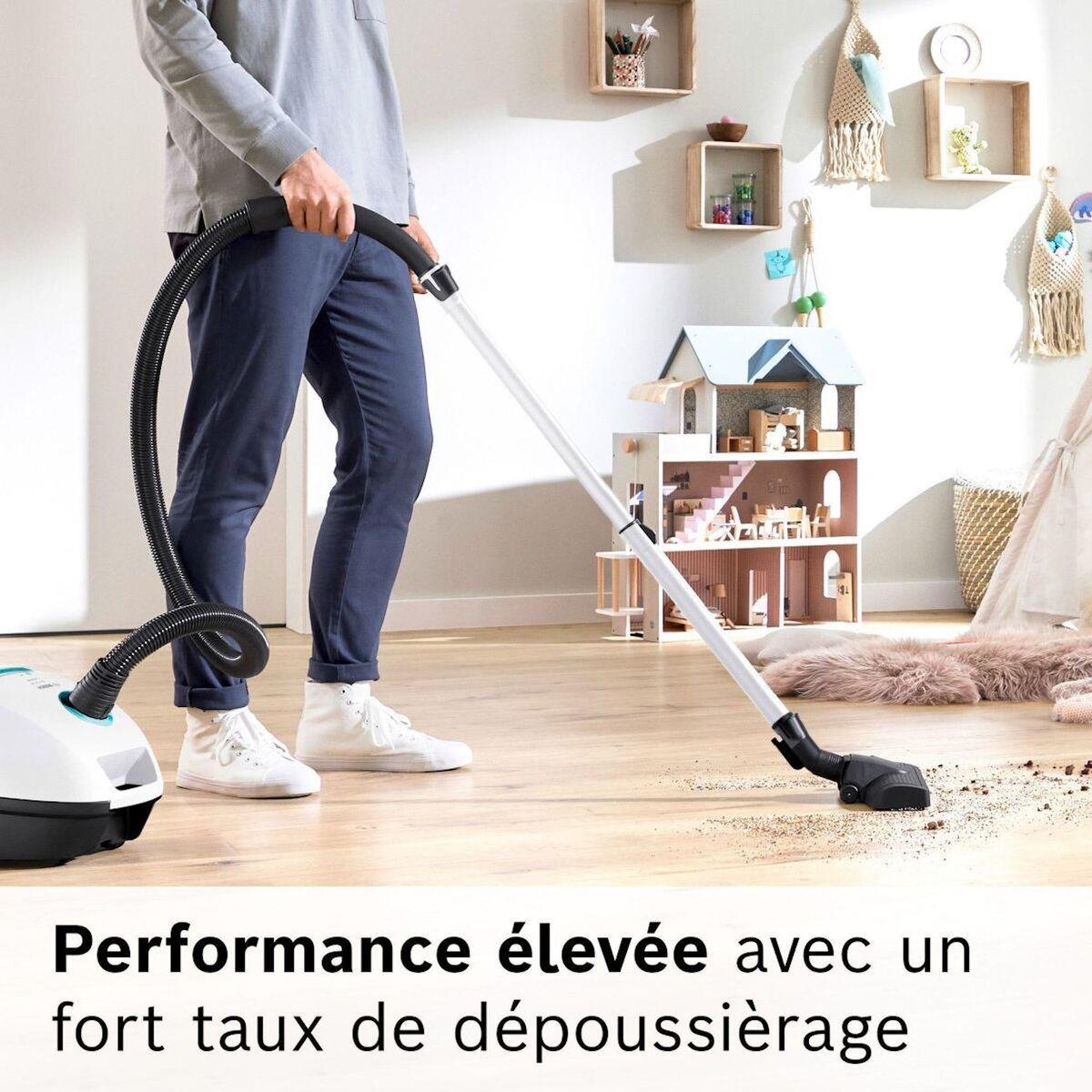 BOSCH Aspirateur avec sac BGL41HYG3H