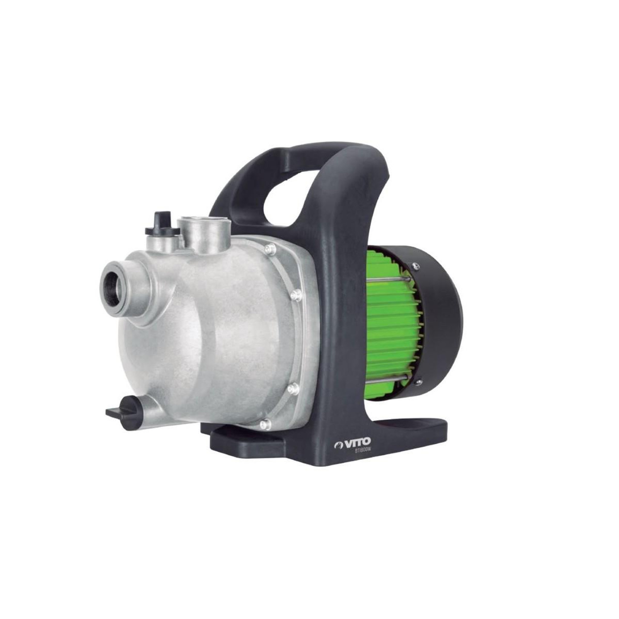Voir la diapositive 6 : VITO Pompe d'arrosage 800w 3000 l/h pompe transfert eaux avec particules 1mm max vito